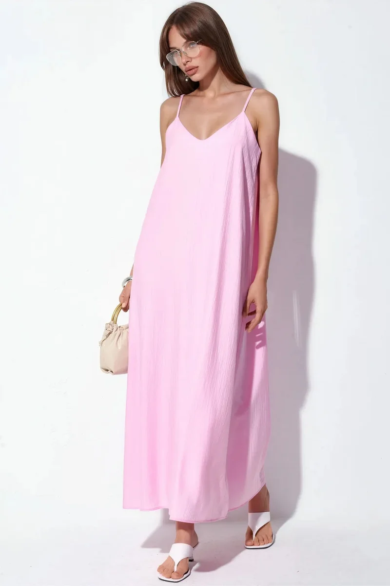 Busem BUSEM Women's Solid Maxi Slip Dress
