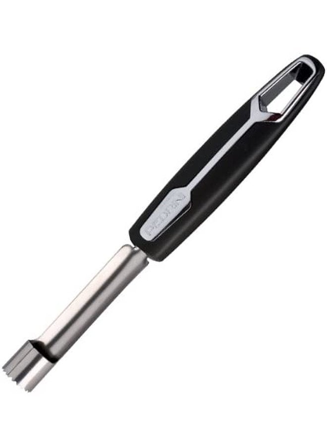 Pedrini 920-810 Stainless Steel Apple Corer - Black & Silver