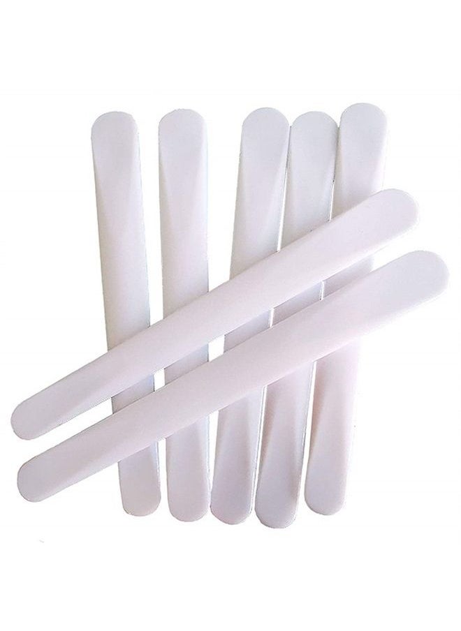 Teensery 40 Pcs 4.2" Plastic Cosmetic Mask Spoon Stick Facial Mask Stirring Spatula Skin Care Facial Cream Mask Spatula Applicator for DIY Mixing Mask Tool  - Image 1