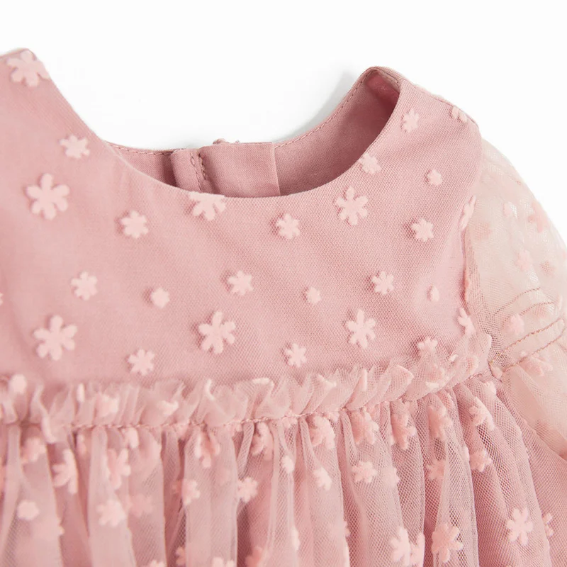 Cool Club by SMYK LIGHT PINK POLYAMIDE DRESS L/S