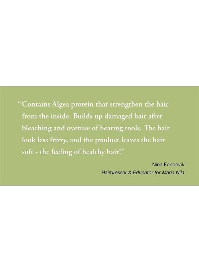 Maria Nila Structure Repair Leave-in Cream, 6.8 Fl Oz / 200 ml, For Damaged & Chemically Treated Hair, Algae Extract Rebuilds & Moisturizes, 100% Vegan & Sulfate/Paraben free  - Image 2