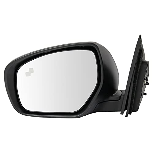 TRQ Driver and Passenger Side Power Heated Mirror Set Paint to Match Blind Spot Detection Compatible with 2013 Mazda CX-9 - Image 4