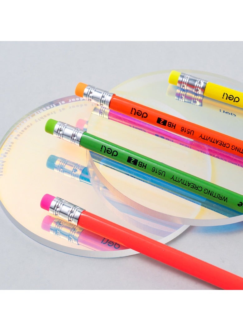 Deli EU51600 Graphite Pencil, HB, Triangular Barrel, 12PCS 鈥?Ideal for Writing and Drawing - Image 4