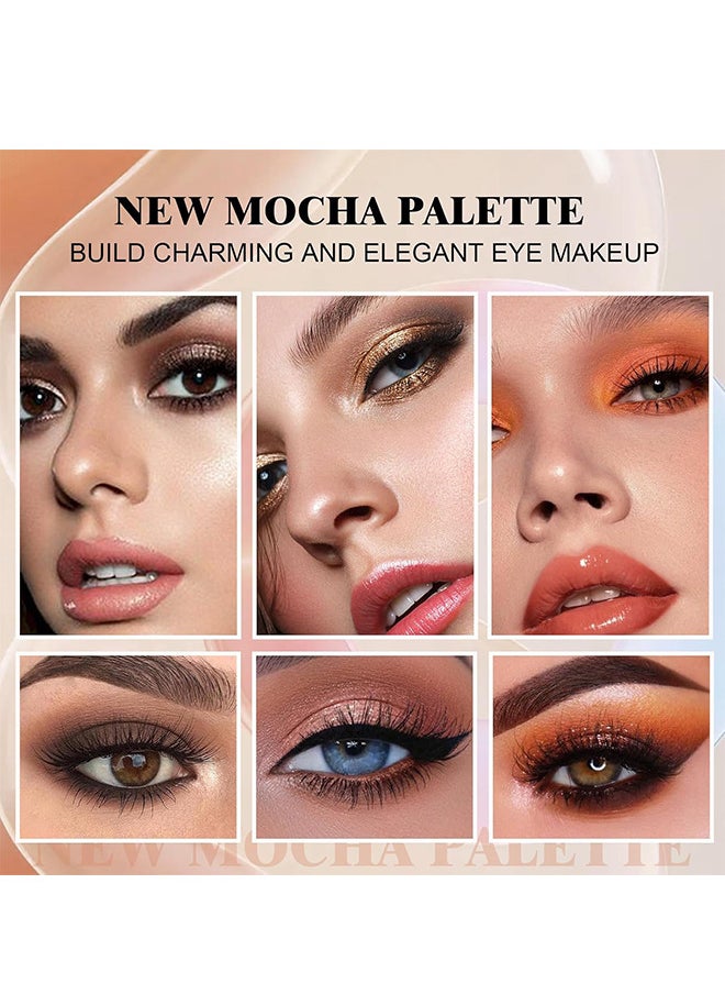 HUDA STORY Eyeshadow Palette Chocolates 16 Colours Contour Palette Brown Eyeshadow Make Up Palettes Long Lasting Shimmer Matte Highly Pigmented Natural Look Travel Size Eye Shadows Palette For Women Girls  - Image 5