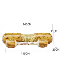 General Water Entertainment Game Inflatable Double Batter Swimming Ring Fun and Open up A Fun Time on the Water  - Image 2