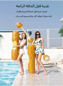 General Water Entertainment Game Inflatable Double Batter Swimming Ring Fun and Open up A Fun Time on the Water  - Image 3
