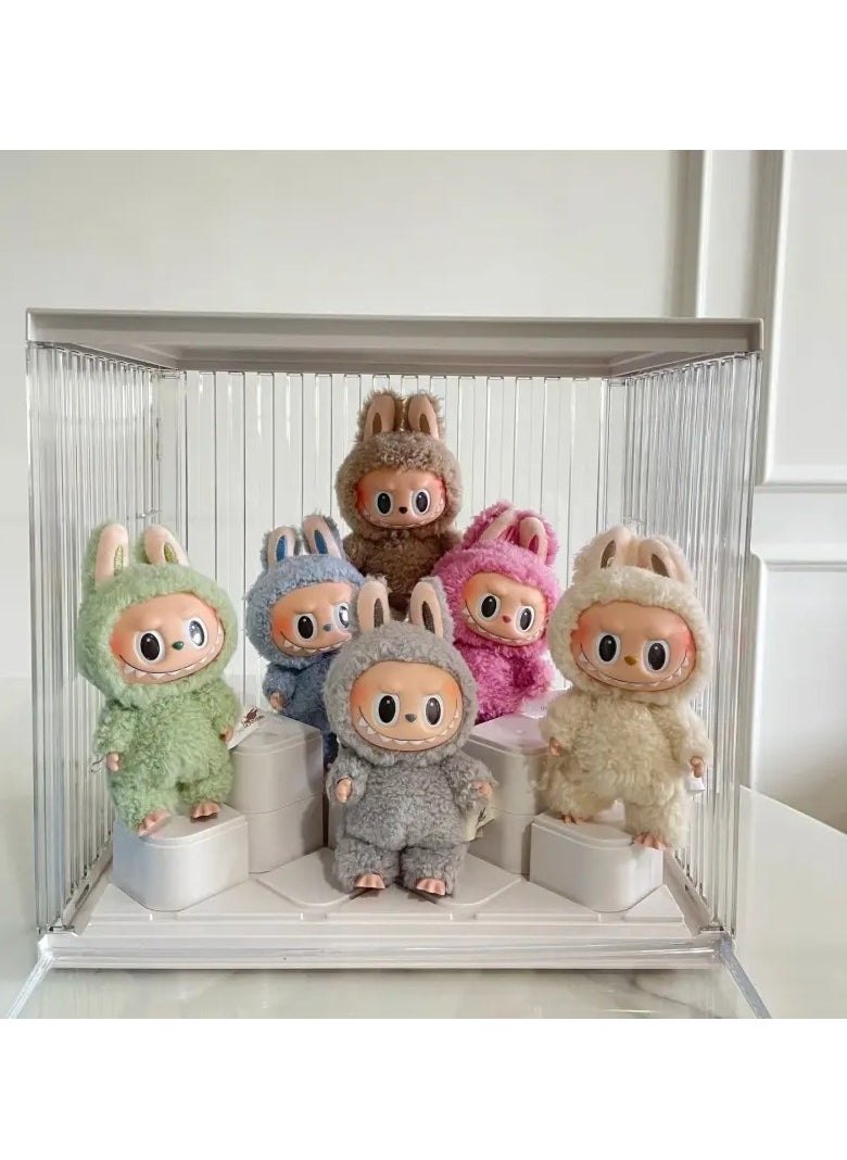 Labubu Generation of The Motherland Macarons Bubble Series 17cm Fun Plush Vinyl Blind Box  - Image 4