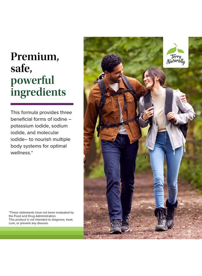 Terry Naturally Tri-Iodine - Dietary Supplement for Breast & Prostate Health Support - Healthy Thyroid Function Supplement Aid - 12.5mg, 90 Capsules (Pack of 2) - Image 5