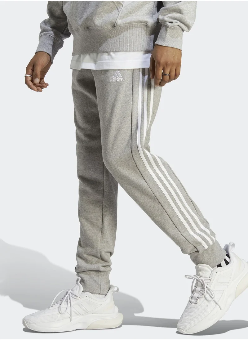 Adidas 3 Stripes Essential French Terry Sweatpants