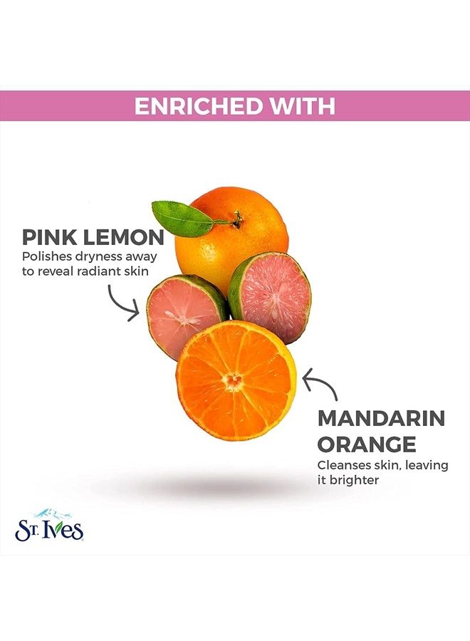 ST. Ives Radiant Skin Pink Lemon and Mandarin Orange Face Scrub 6 oz (Pack of 2) - Image 5