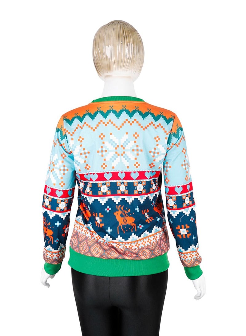 Loquat 3D Printing Long Sleeve  Multicolour  - Image 2