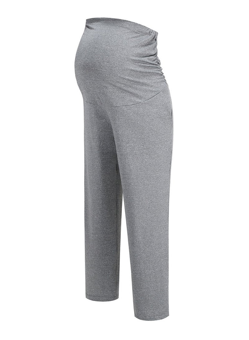New Women's Straight Leg Maternity Pants Plus Size*3 Pcs  - Image 5