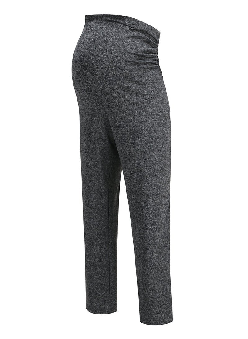 New Women's Straight Leg Maternity Pants Plus Size*3 Pcs  - Image 4