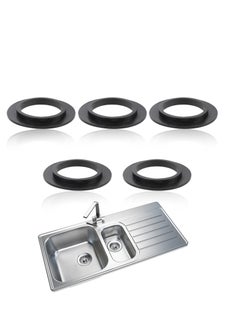 5PCS Rubber Seal Washer Gasket, Sink Waste Basin Click Plug Bath Plug Seal, Compatible with Franke Basket Strainer Plug, Fits 78mm, 79mm, 80mm, 82mm, 83mm Kitchen Sinks