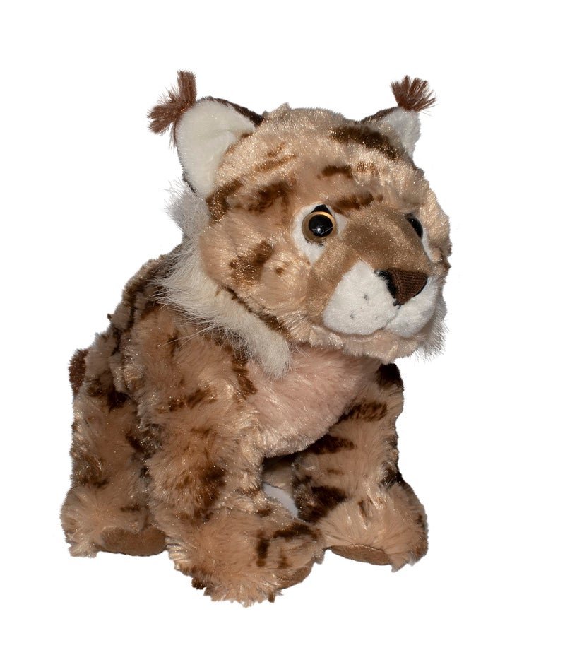 Wild Republic Lynx Baby Plush  Stuffed Animal  Plush Toy  Gifts for Kids  Cuddlekins  8 inches - Image 1