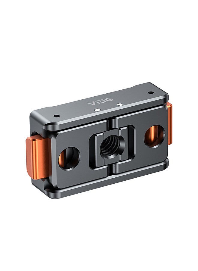 VRIG AC10 Sports Camera Quick Release Mount Magnetic Adapter Mount Aluminum Alloy for Insta360 Ace/Ace Pro - Image 3