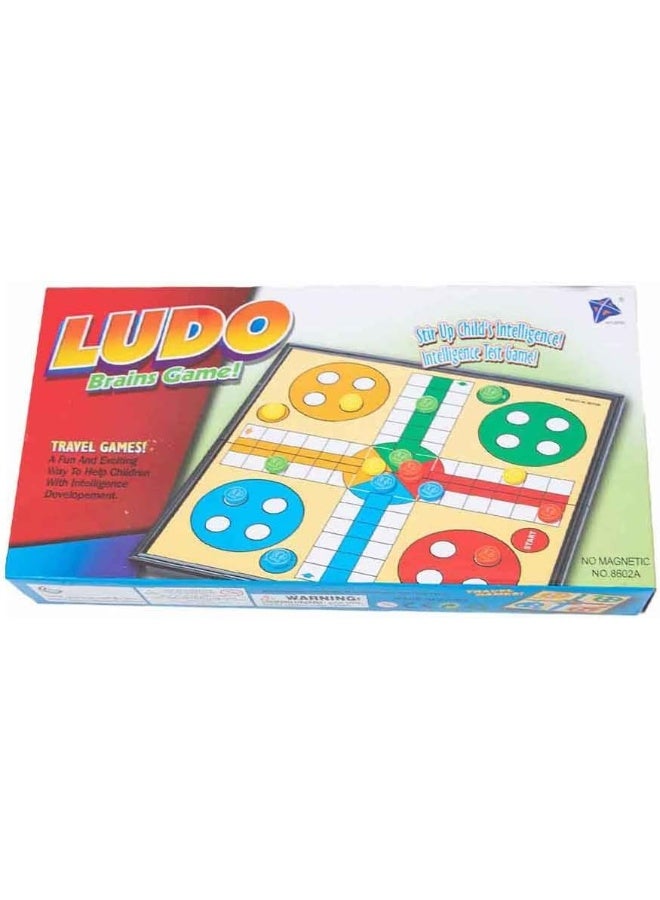 Ludo Brains Game Set - Folding Travel Board Game - Image 3
