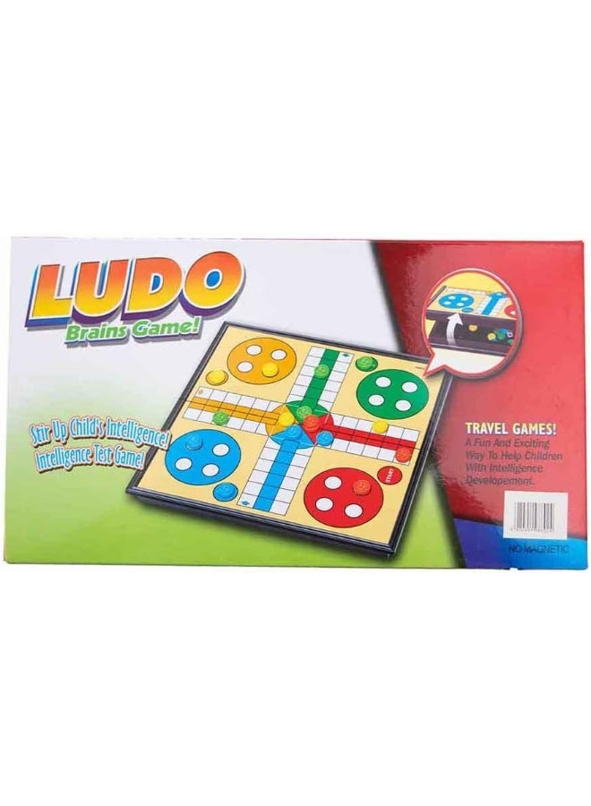 Ludo Brains Game Set - Folding Travel Board Game - Image 2