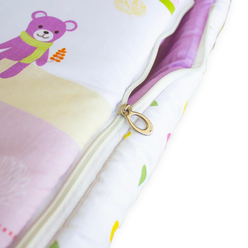 PIMSA 3 in 1 Baby Bed, Cotton Sleeping Bag/Carry Nest, Baby Bedding for New Born & Infant, Travel Friendly Bassinet for Carrying Baby & co Sleeping, Unisex Baby Sleeping Bed - Image 5
