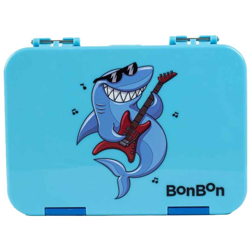 BonBon - Prime 4-6 Compartment Leakproof Lunchbox - Shark Rock - Image 1