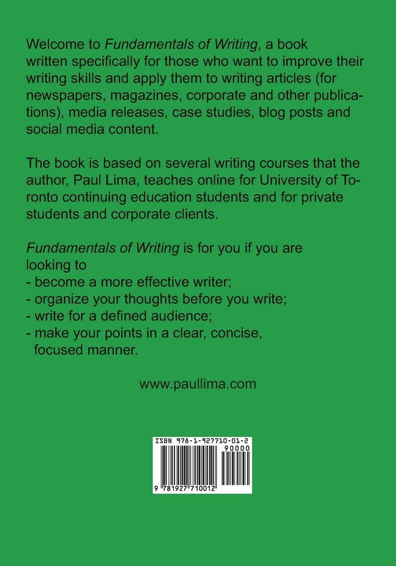 Fundamentals of Writing: How to Write Articles, Media Releases, Case Studies, Blog Posts and Social Media Content - Image 2