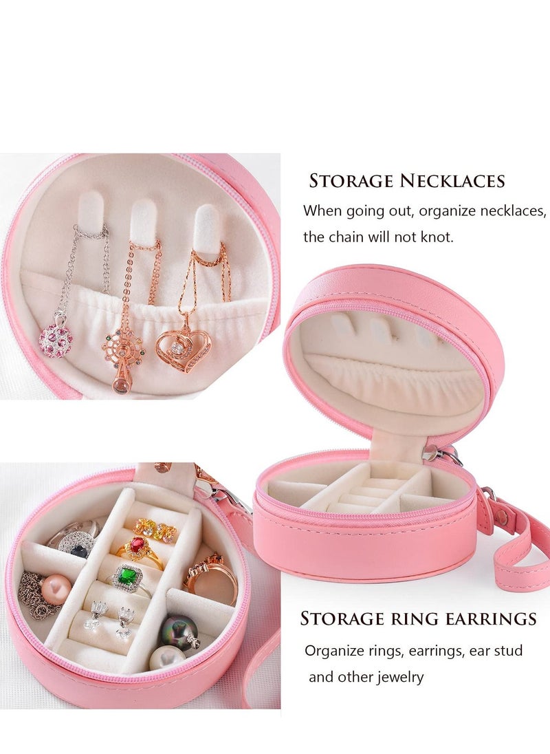 KASTWAVE - Jewelry Travel Organizer Box Pink - Image 1