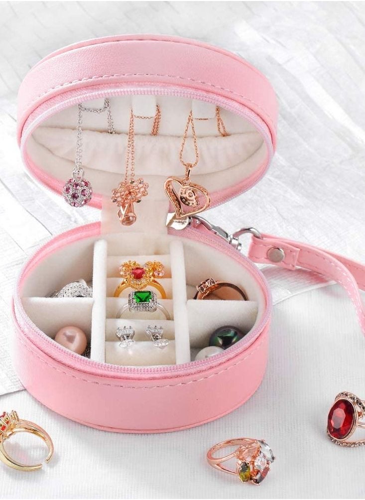 KASTWAVE - Jewelry Travel Organizer Box Pink - Image 1