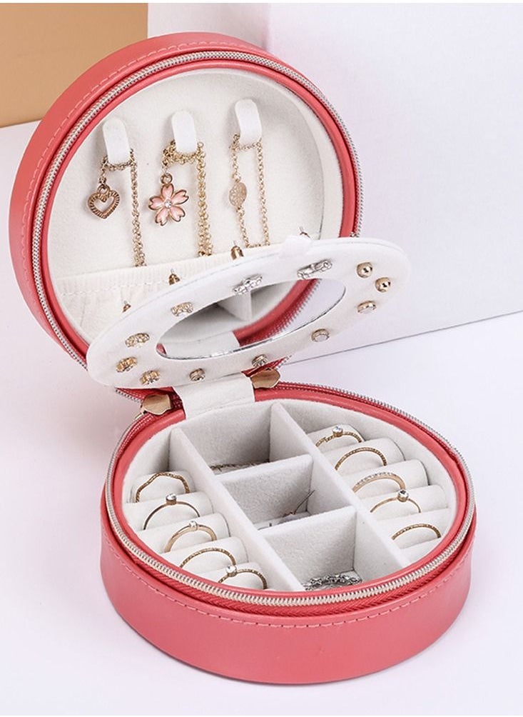 KASTWAVE - Jewelry Travel Organizer Box Pink - Image 1