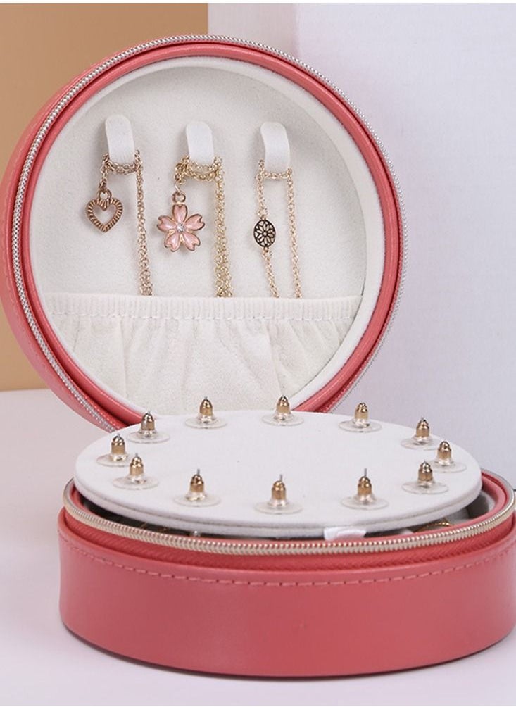 KASTWAVE - Jewelry Travel Organizer Box Pink - Image 1
