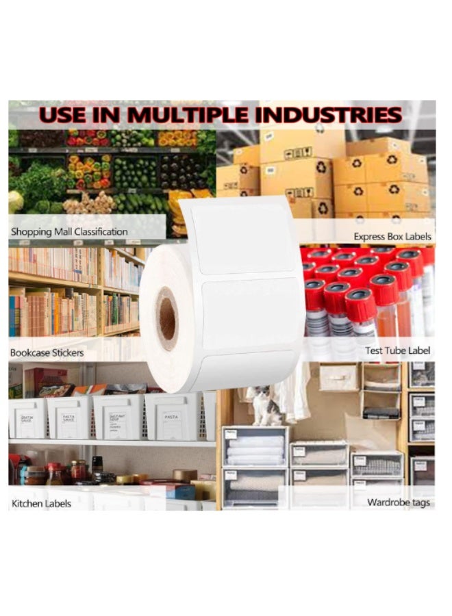 TA POS 2000 Piece Thermal Label Paper Sticker, Barcode Paper 25*50mm - Image 5