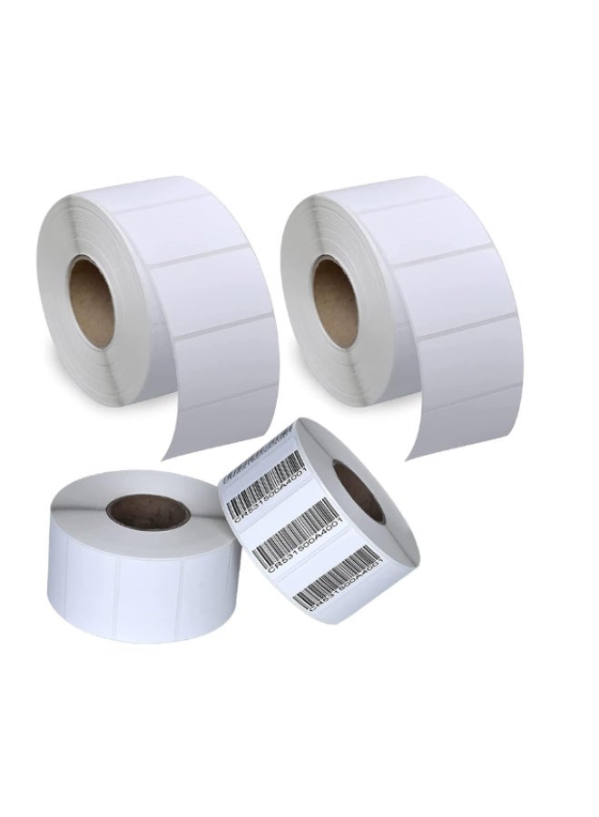 TA POS 2000 Piece Thermal Label Paper Sticker, Barcode Paper 25*50mm - Image 4