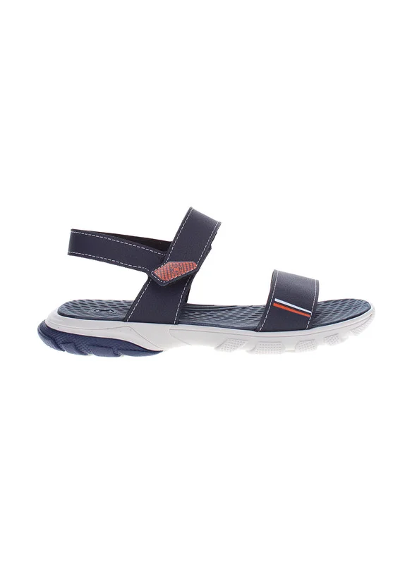 موليكينهو Molekinho Boys Sandals With Back Strap Navy | Made In Brazil