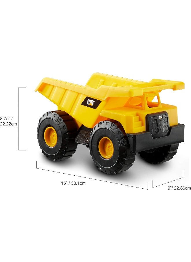 CATERPILLAR CAT Tough Rigs 15", Dump Truck Articulated Free wheel Construction Vehicles Caterpillar Engineering Vehicle  - Image 4