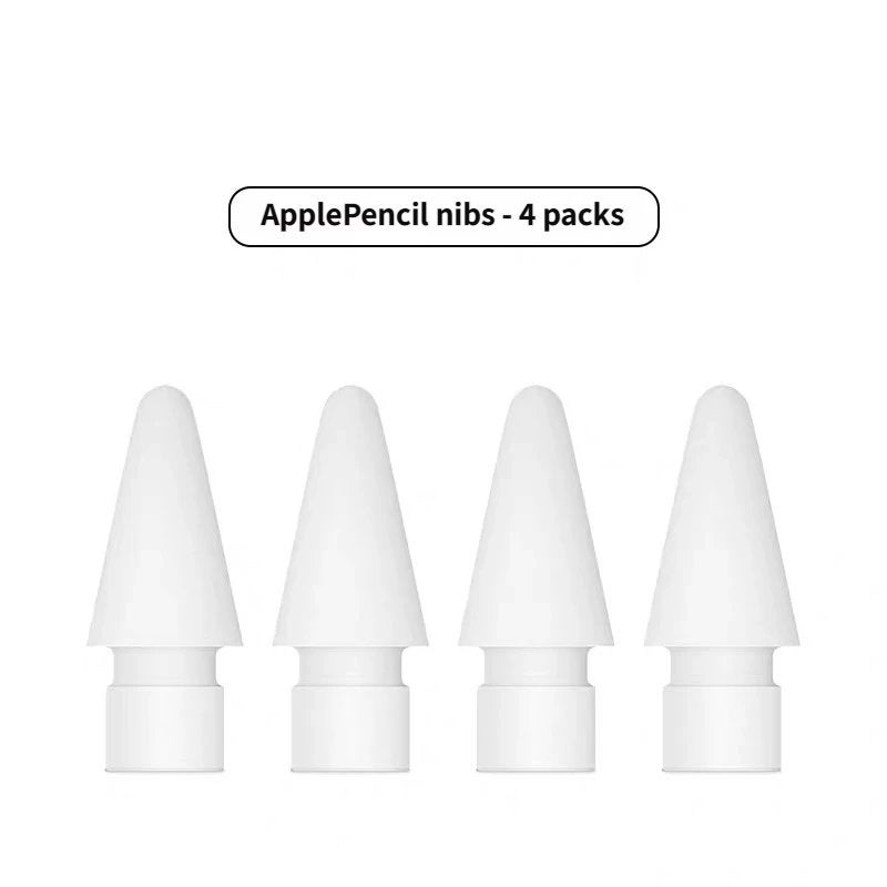 4-Piece Stylus Pen Tips Replacement for iPad, White - Image 5