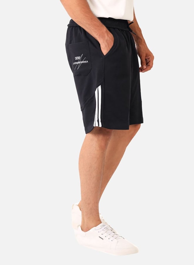WHITE RABBIT Side Pockets Summer Short With Drawstring  - Image 2