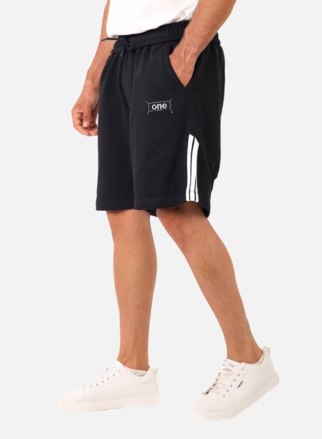 WHITE RABBIT Side Pockets Summer Short With Drawstring  - Image 3