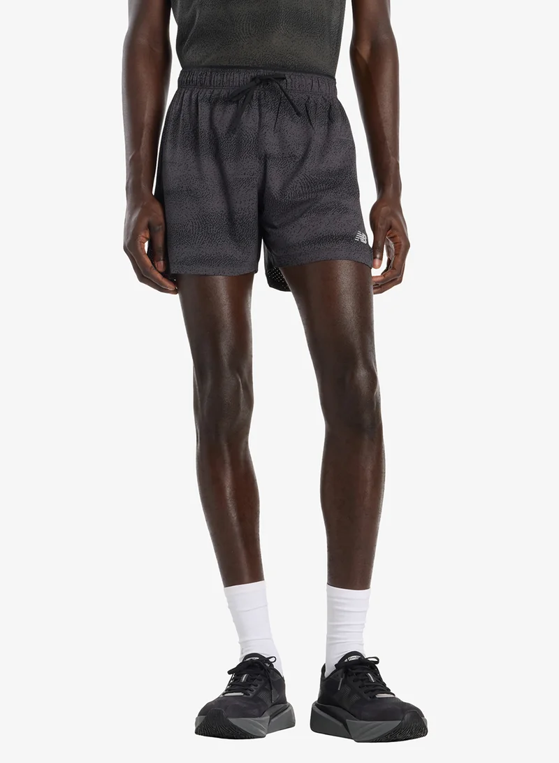 نيو بالانس 5" Rc Printed Shorts