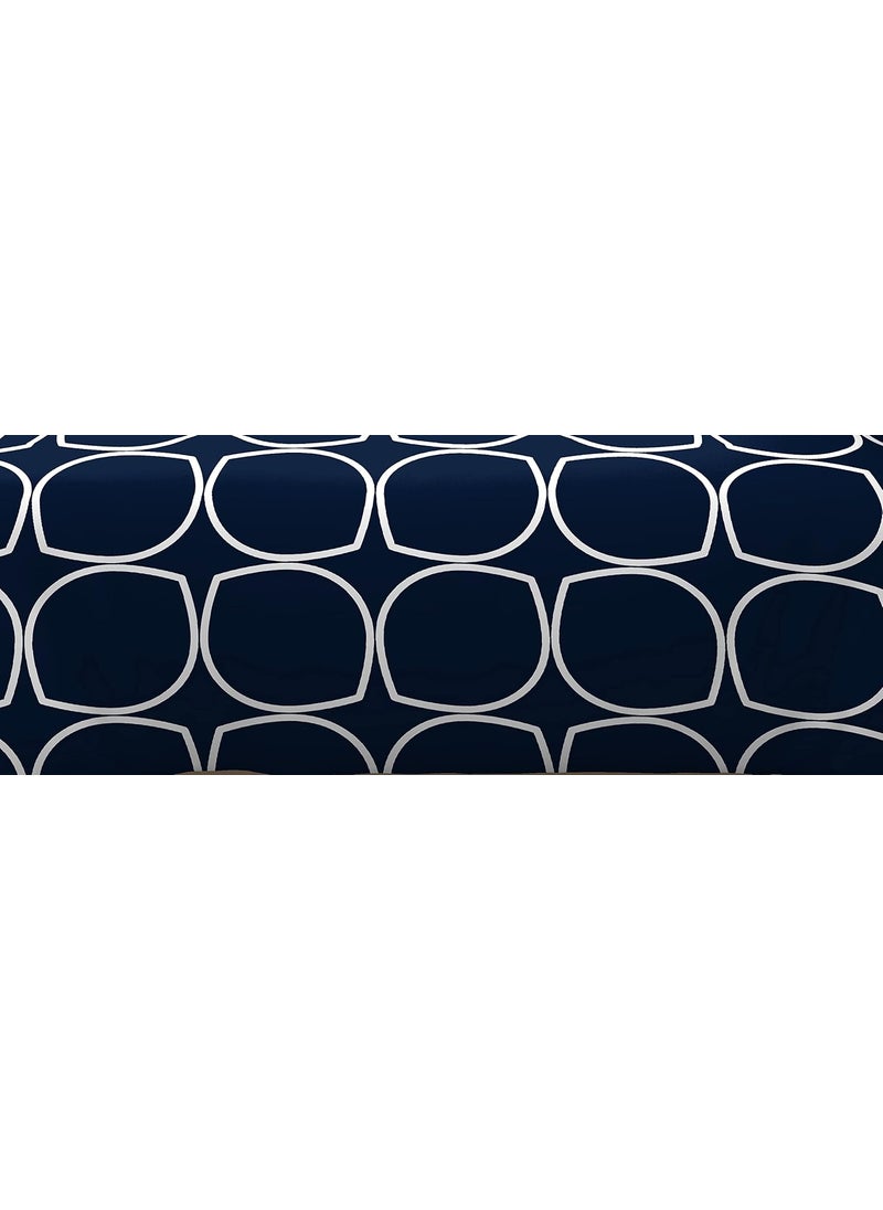 THE HOME STYLE THE HOME STYLE Super Soft Glace Cotton King Size Double Bed AC Comforter ll Blanket ll Duvet for All SeasonsWeathers II 300 TC Pack of 1 Masstricht Blue Only Comforter  - Image 3