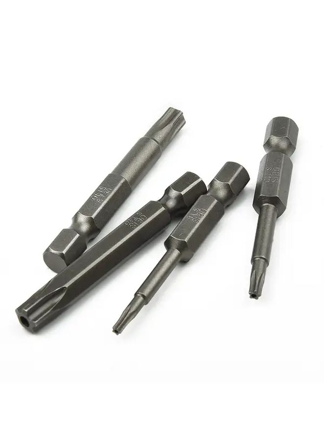 1 Set 8pcs T8 T40 Torx Bit Kit 1 4 Inch Hex Shank Metal Screwdriver Bits No Electricity Needed - Image 2