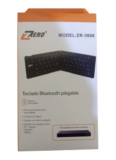 Zero ZR-3606  teclado bluetooth plegable mini keyboard works on Android and IOS system and supports Bluetooth function  - Image 3