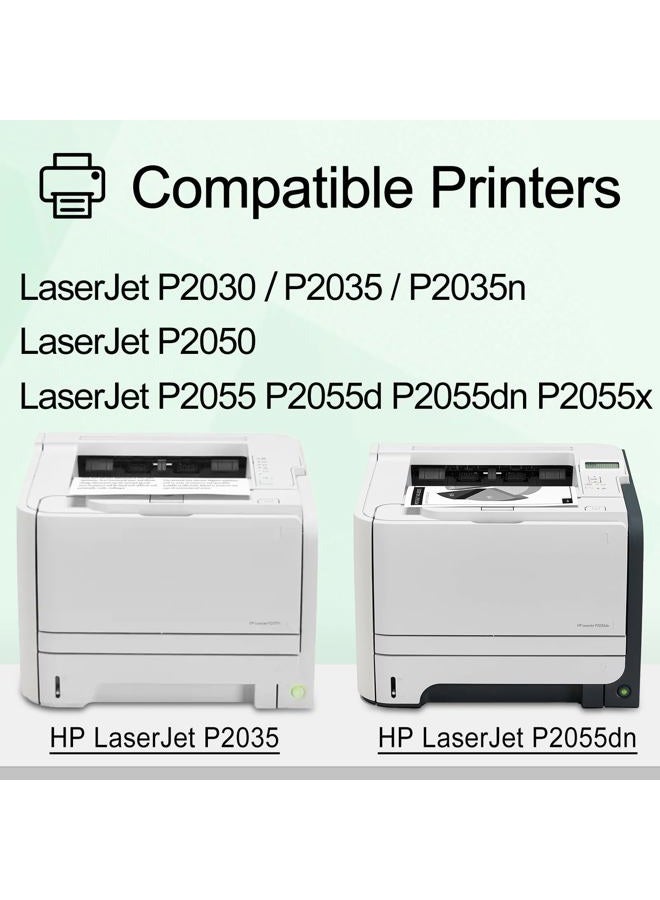 GREENCYCLE Compatible Toner Cartridge Replacement for HP 05A CE505A Work with Laserjet P2035 P2035N P2055DN Printer (Black, 1-Pack) - Image 2