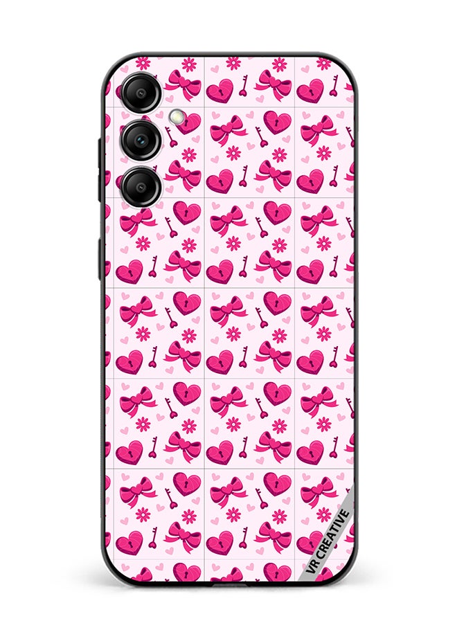 VR CREATIVE Protective Case Cover For Samsung Galaxy A55 Love Pattern Design Multicolour - Image 1