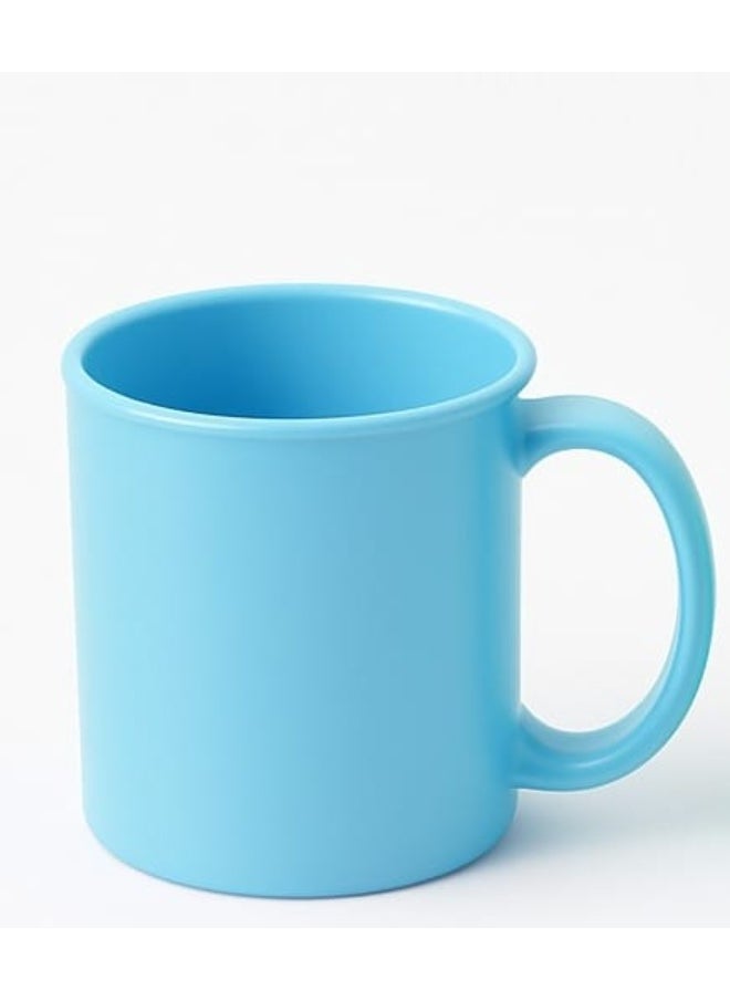 Plastic cup with handle - Multi-colored - Code 1082