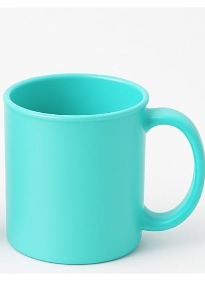 Plastic cup with handle - Multi-colored - Code 1082
