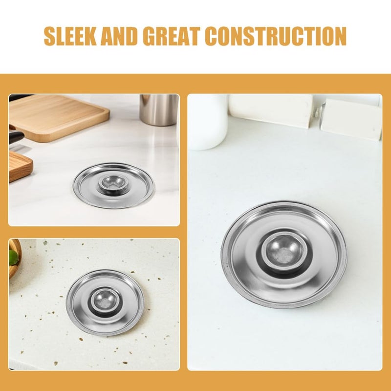Stainless Steel Pot Lid Replacement 14cm Silver Bowl Cover Kitchen Supplies - Image 4