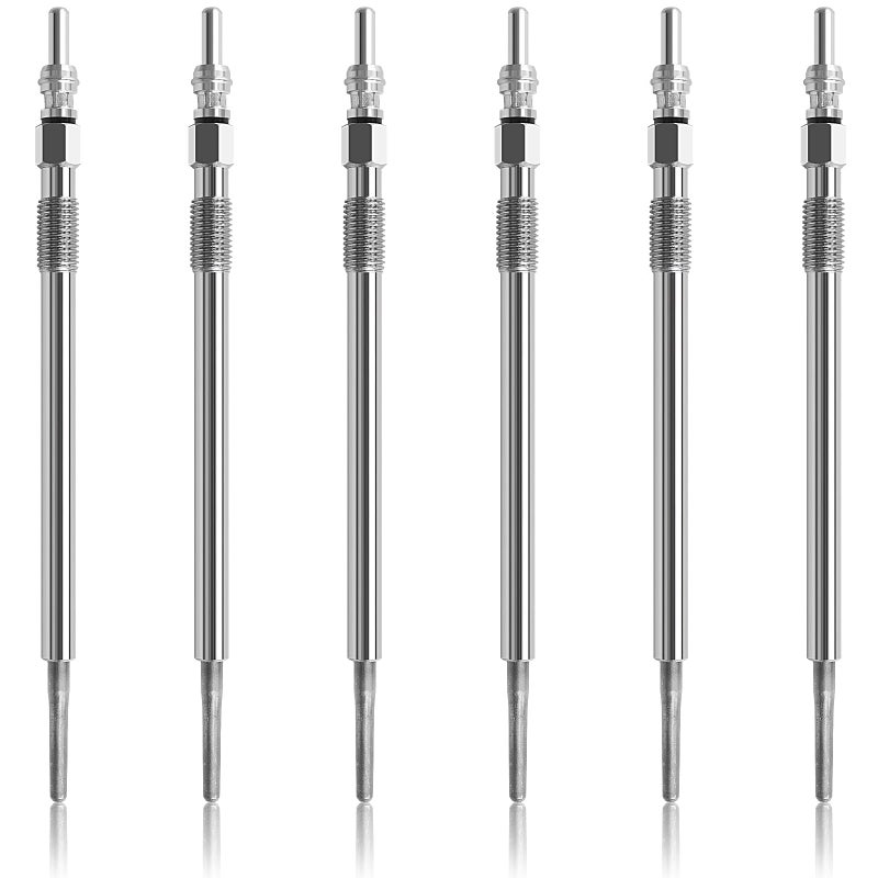 Ensun 68102087AA 6 Pcs Diesel Glow Plug - Dual Coils Fast Start - Compatible with 2007-2009 Freightliner Sprinter 2500 3500, Grand Cherokee, 2010-2013 Sprinter 2500 3500 3.0L - Image 1