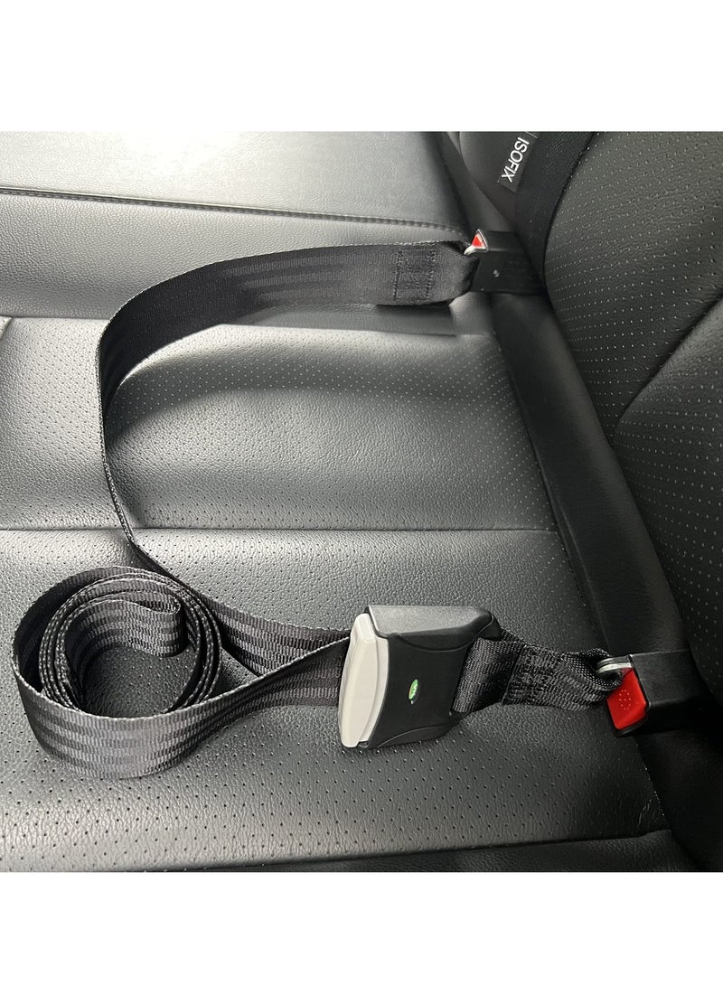 SOLARAE Seat Straps for General ISOFIX, Baby Seat Car Fixing Straps Adjustable with Latch Interface 1Pcs - Image 5