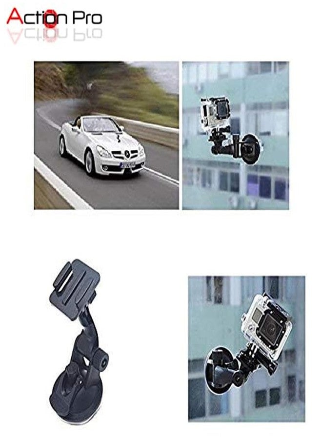 اكشن برو حامل تثبيت زجاج السيارة الأمامي من Action Pro، متوافق مع كاميرات الحركة GoPro-13/12/11/10/9/8/7/6/5/4 - Image 5