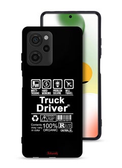 Xiaomi Poco X5 Pro Protective Case Cover Truck Driver Sticker