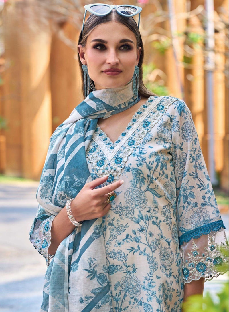 Fully Stitched Premium Kurtis Pant with Dupatta  - Image 2